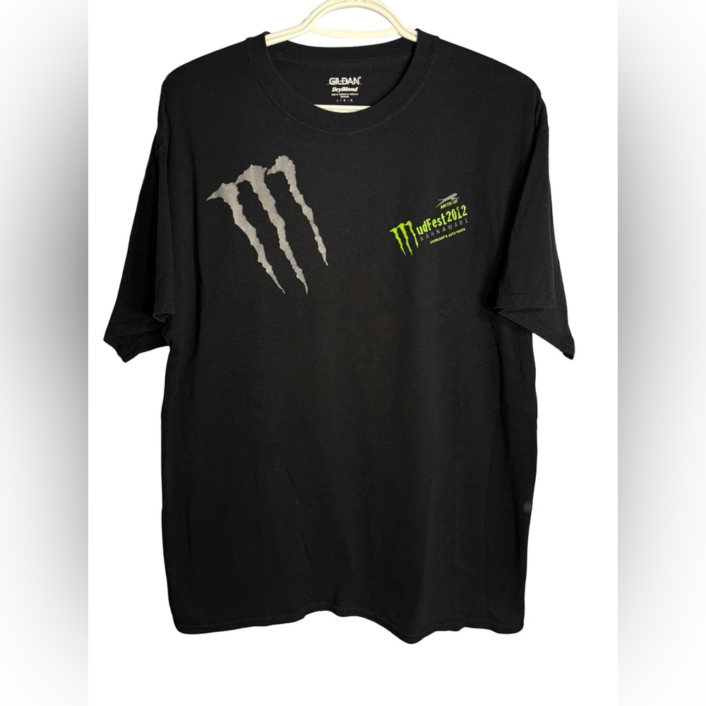 Gildan DryBlend Monster Energy MudFest 2012 T-Shirt